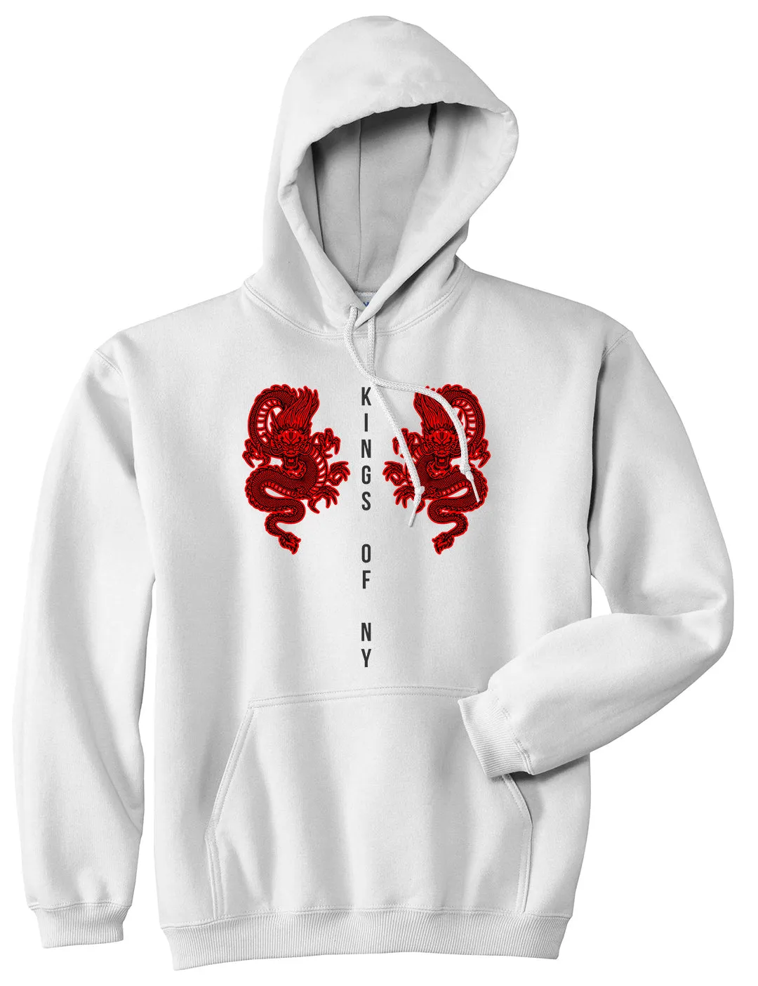 2 Chinese Dragon Pullover Hoodie