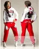 2017 Women Set Casual Sportswear Cute Ear Minnie Mouse Printed With Hooded long-sleeved Suit Tenue Tracksuit  Femme