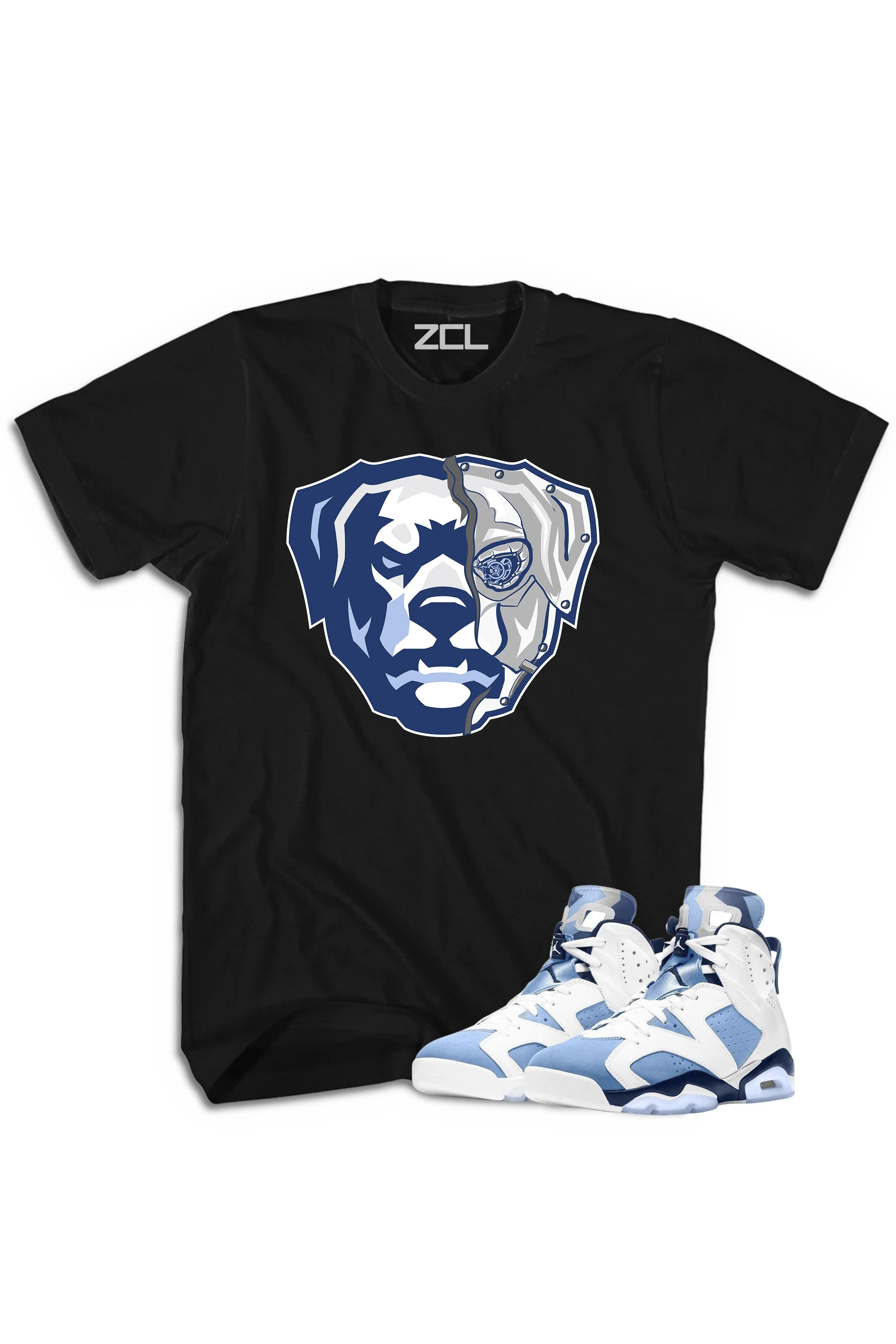 Air Jordan 6 "Cyborg Hov" Tee UNC White