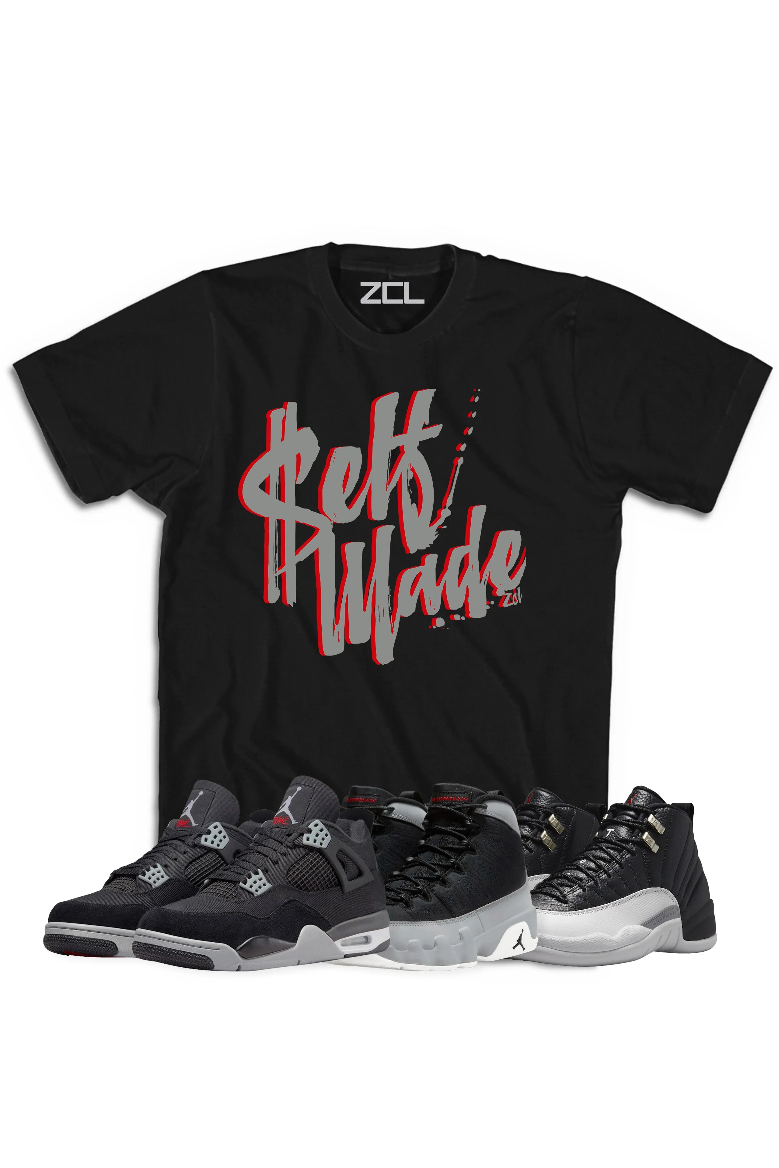 Air Jordan "Self Made" Tee Black Canvas