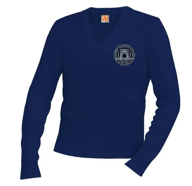 Archway Lincoln Unisex V Neck Pullover Sweater