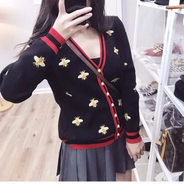 Autumn Winter Button Up Loose Cardigan Sweater Women Knitted Long Sleeve Tops Oversized Sweaters Warm Sueters Coat Streetwear