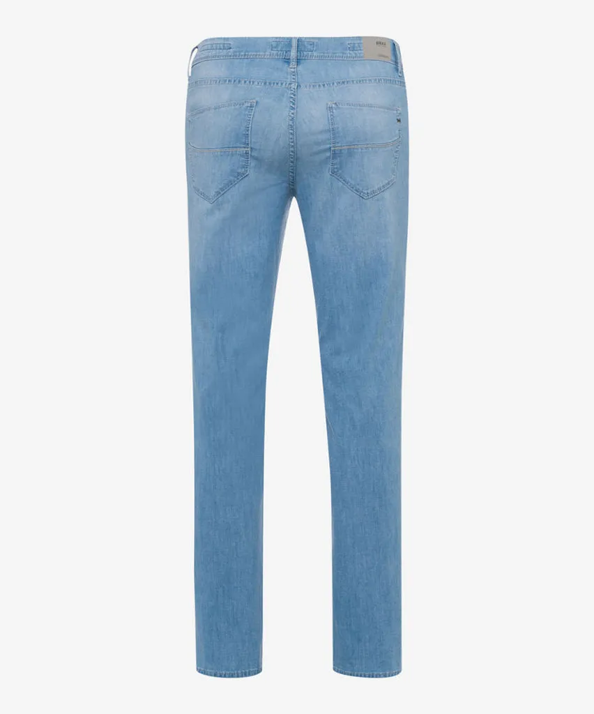 CADIZ ULTRALIGHT DENIM TROUSER - BRIGHT SEA WATER