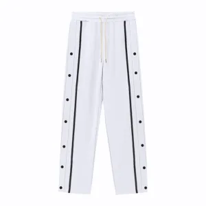 Casual Sports Breasted Pants Men's Loose Straight Trousers