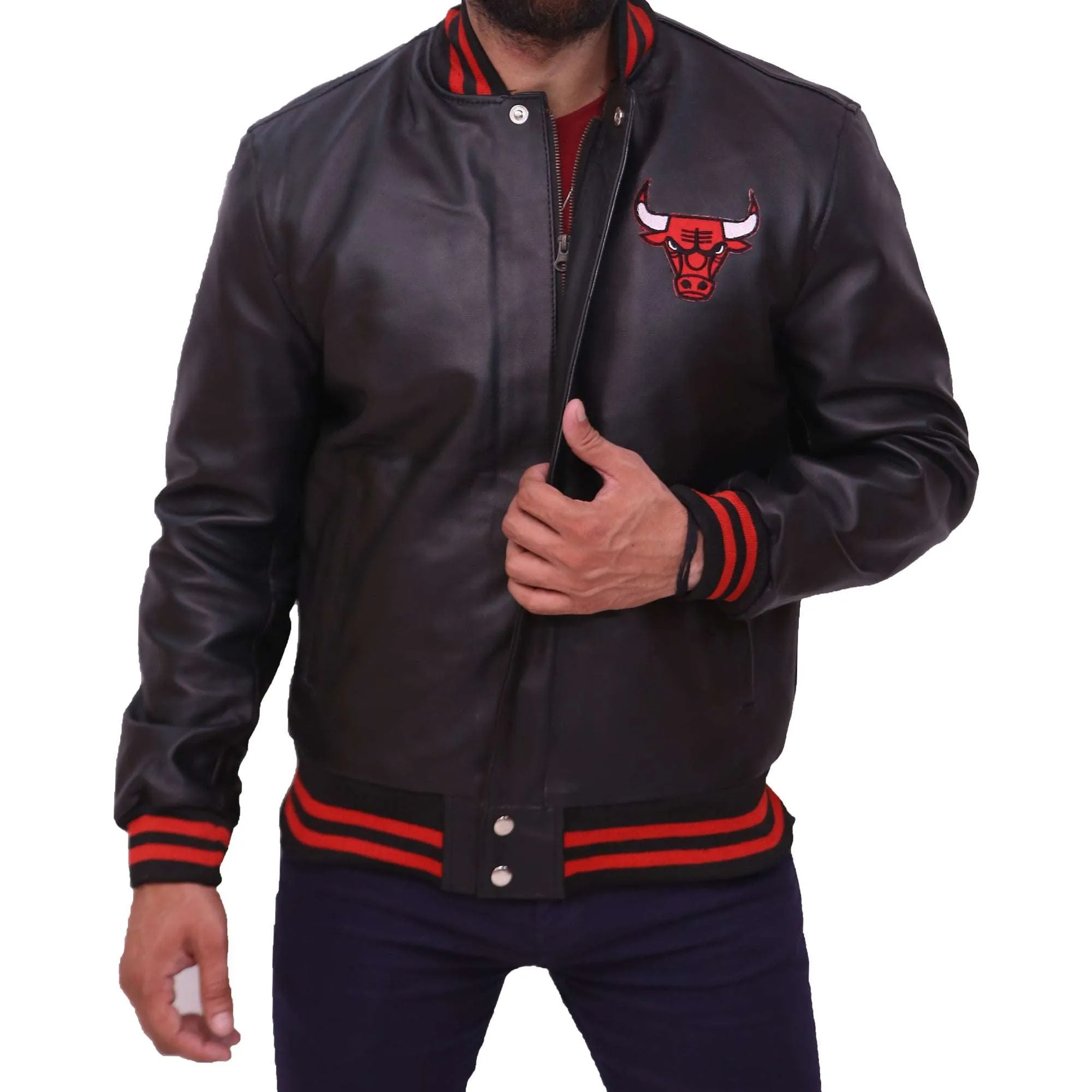 Chicago Bull Vintage Bomber Jacket