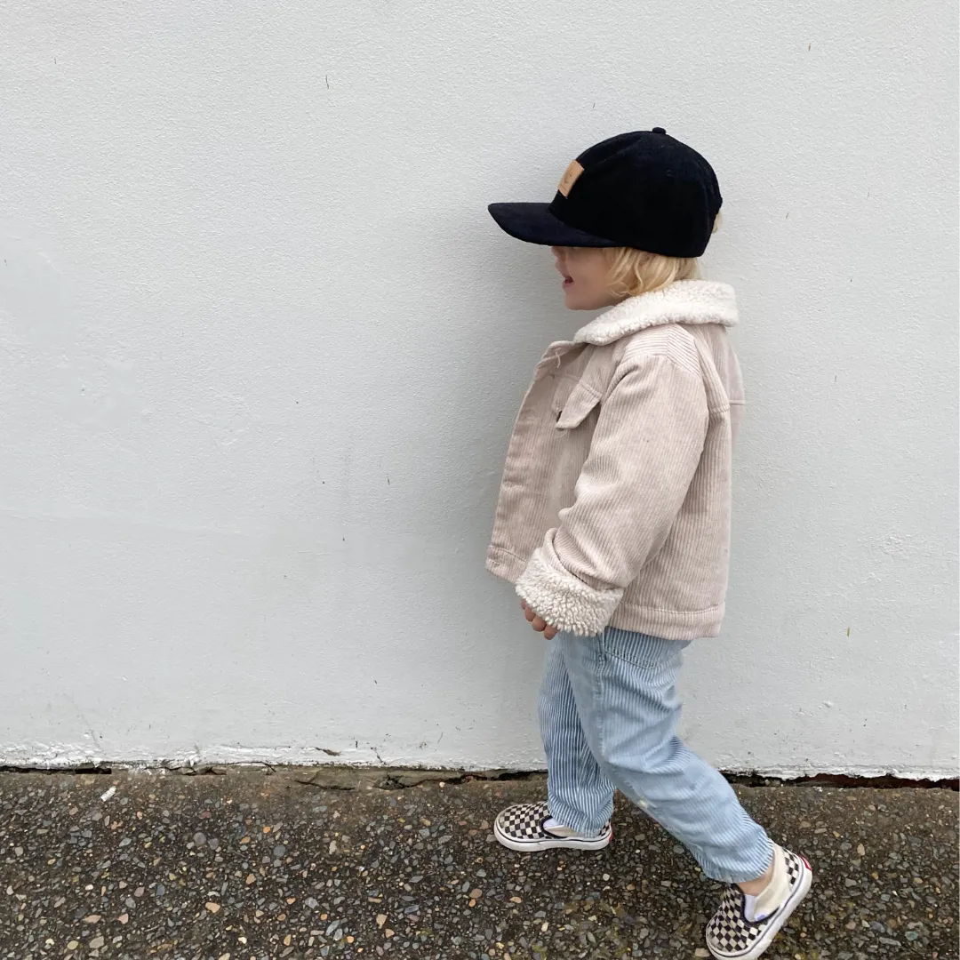 Corduroy Hat - Black