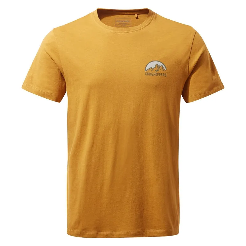 Craghoppers Mightie Short Sleeve T Shirt - Mens - Dark Butterscotch