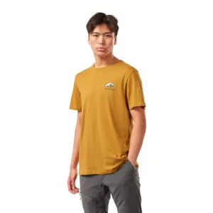 Craghoppers Mightie Short Sleeve T Shirt - Mens - Dark Butterscotch