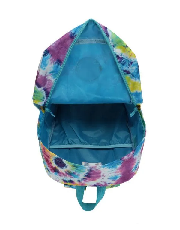 Cubs Tie Dye Purple And Turquoise Junior Student Backpack