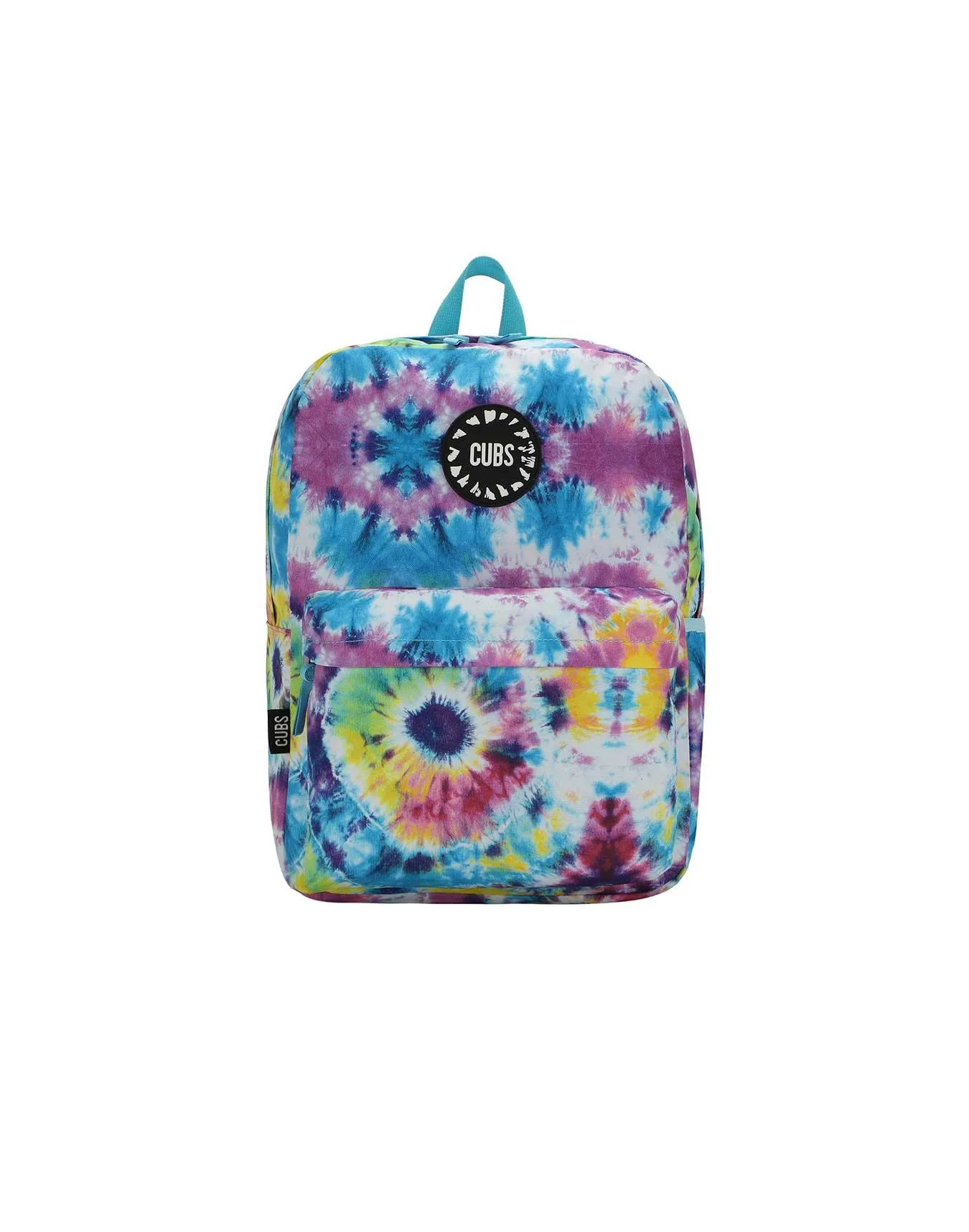 Cubs Tie Dye Purple And Turquoise Junior Student Backpack