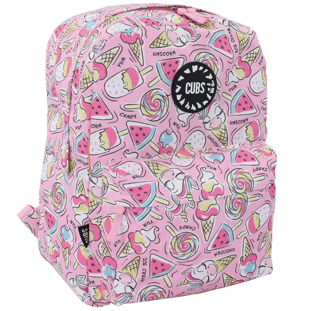 CUBS UNICORN SUMMER CANDY JUNIOR STUDENT BACKPACK