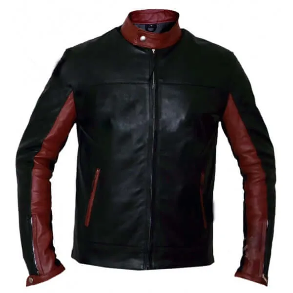 Dark Knight Christian Bale Batman Black Leather Jacket