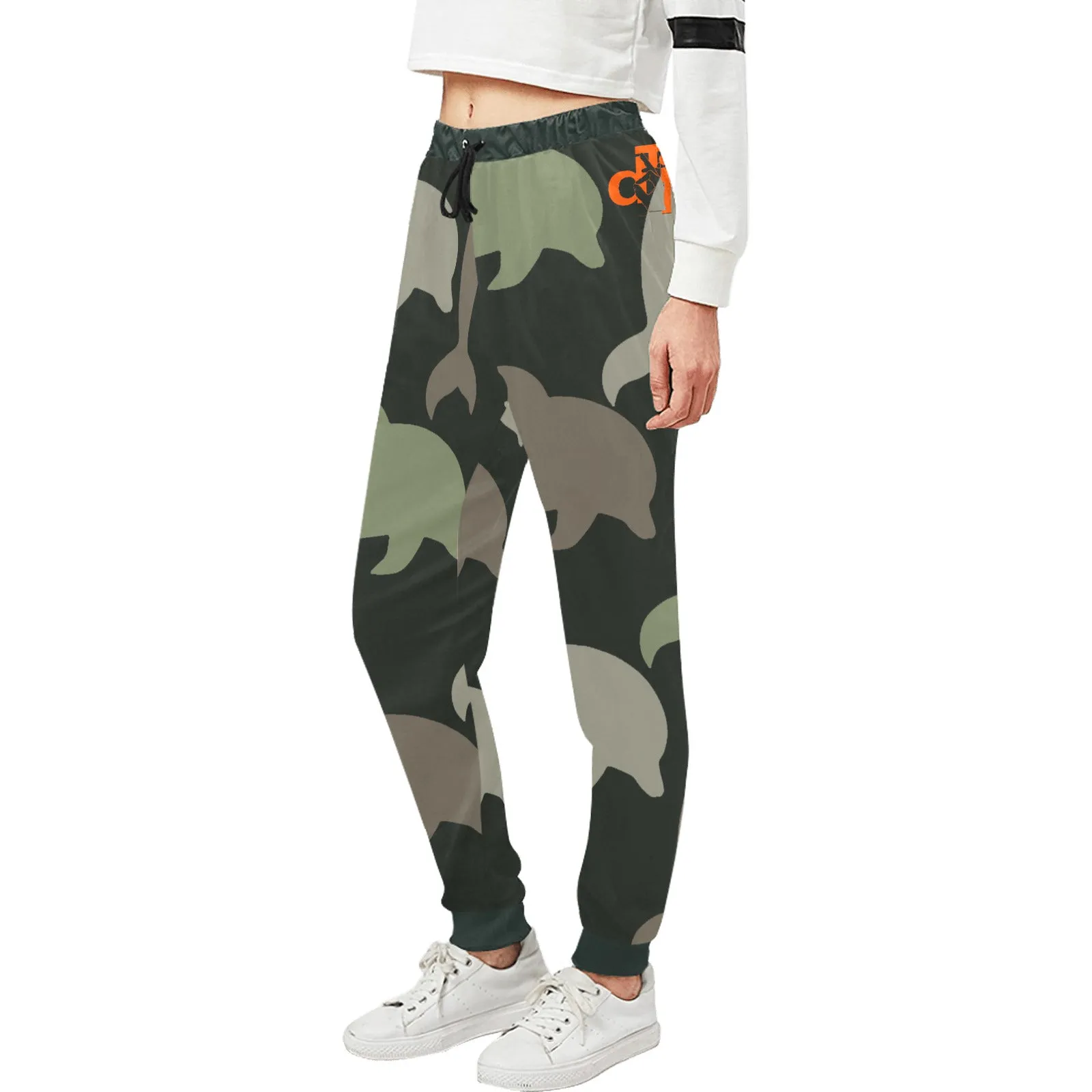 Descendants of the Island Dolphin Camo2 Unisex Casual Sweatpants