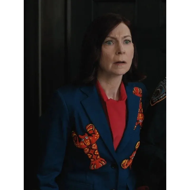 Elsbeth Carrie Preston Lobster Blue Blazer