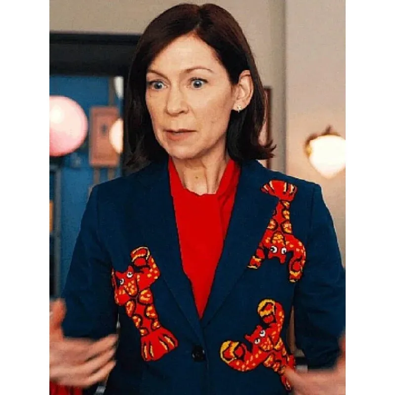 Elsbeth Carrie Preston Lobster Blue Blazer