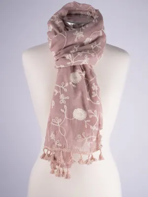 Embroidered Scarf