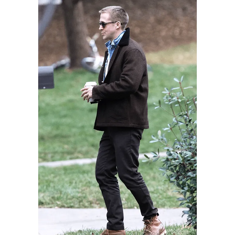 First Man Ryan Gosling Brown Jacket