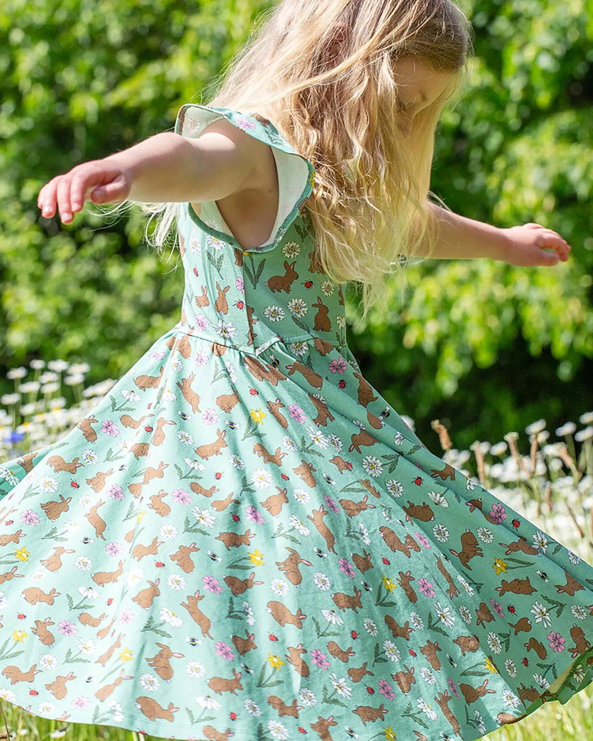 Frugi Morwenna Skater Dress - Riverine Rabbits