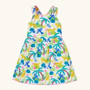 Frugi Organic Seraphina Dress - Jaguar Jungle