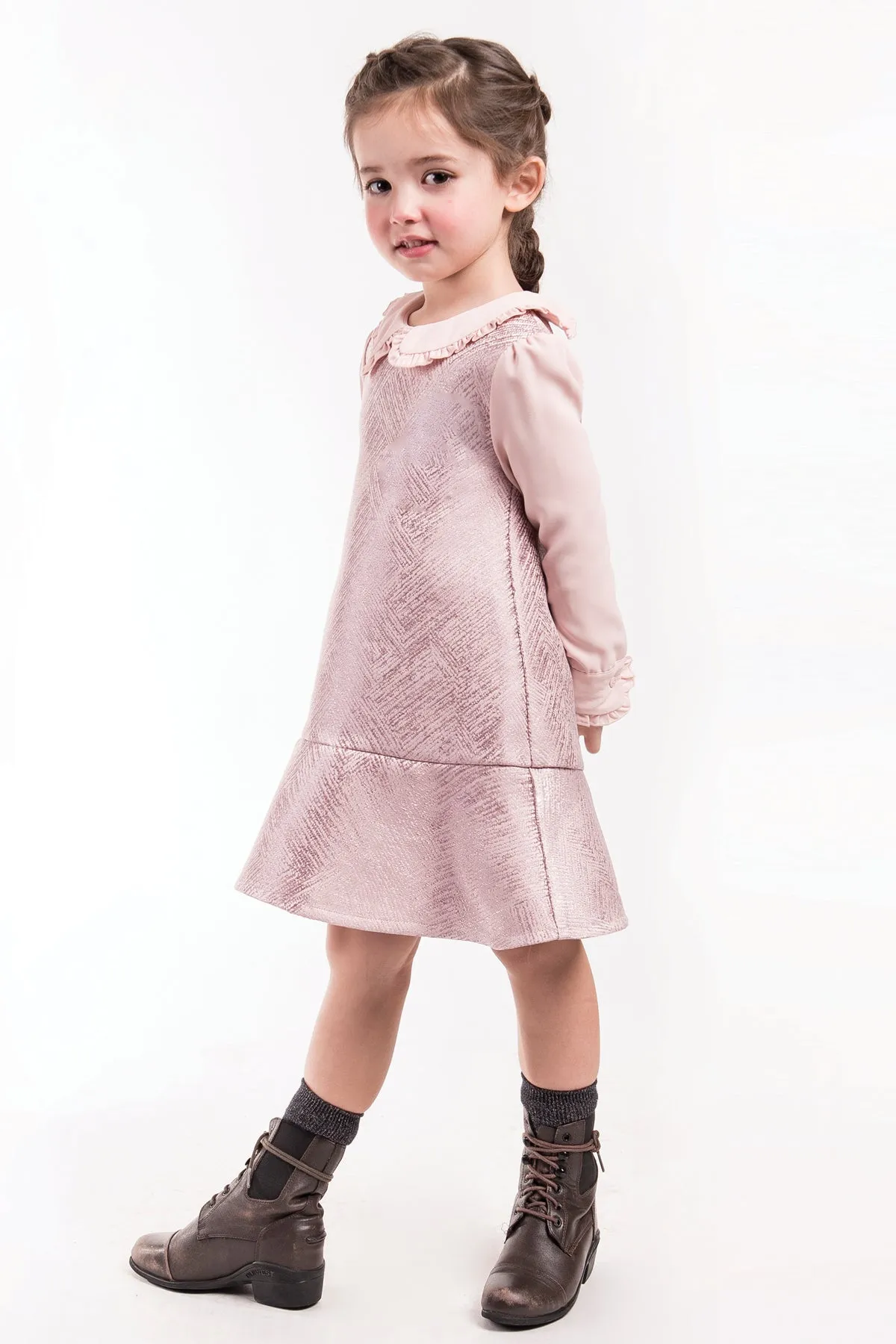 Girls Dress Imoga Pier Powder