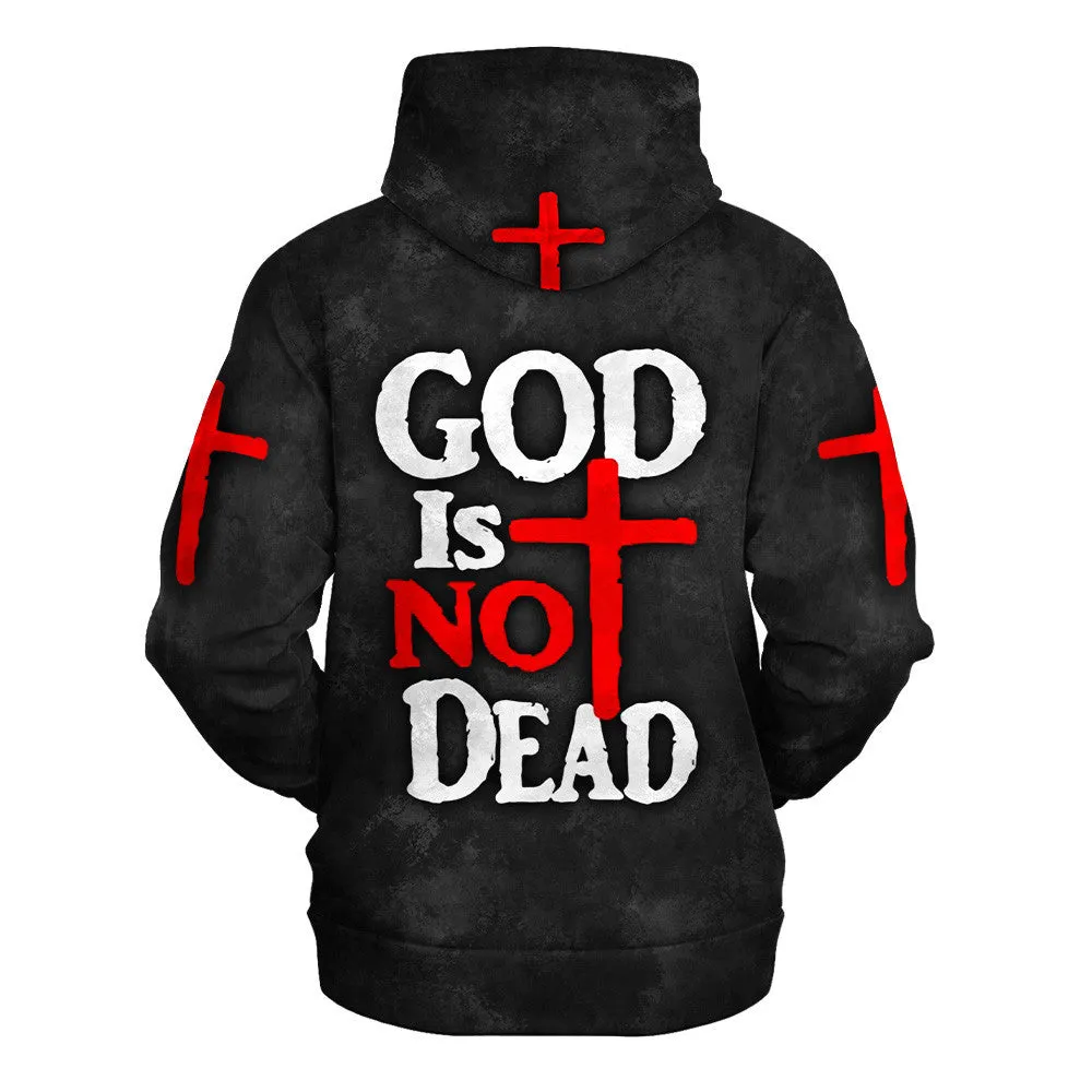 God Is Not Dead Hoodies Men & Women Christian Hoodie 3D Printed Hoodie