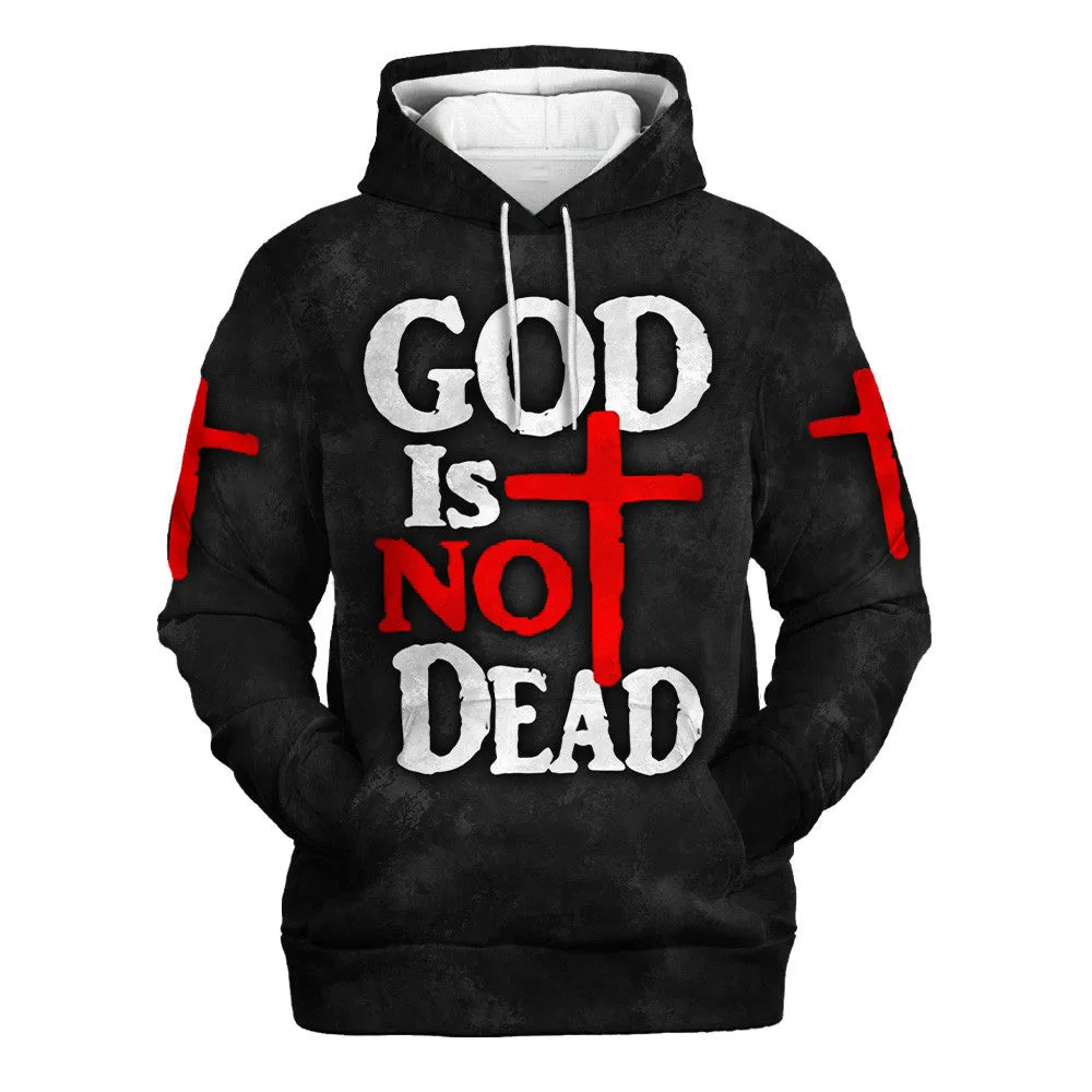 God Is Not Dead Hoodies Men & Women Christian Hoodie 3D Printed Hoodie