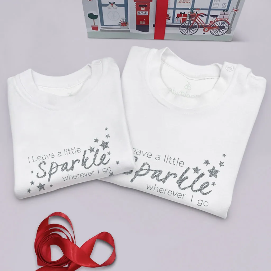 I Leave a Little Sparkle… Children’s Christmas T-Shirt