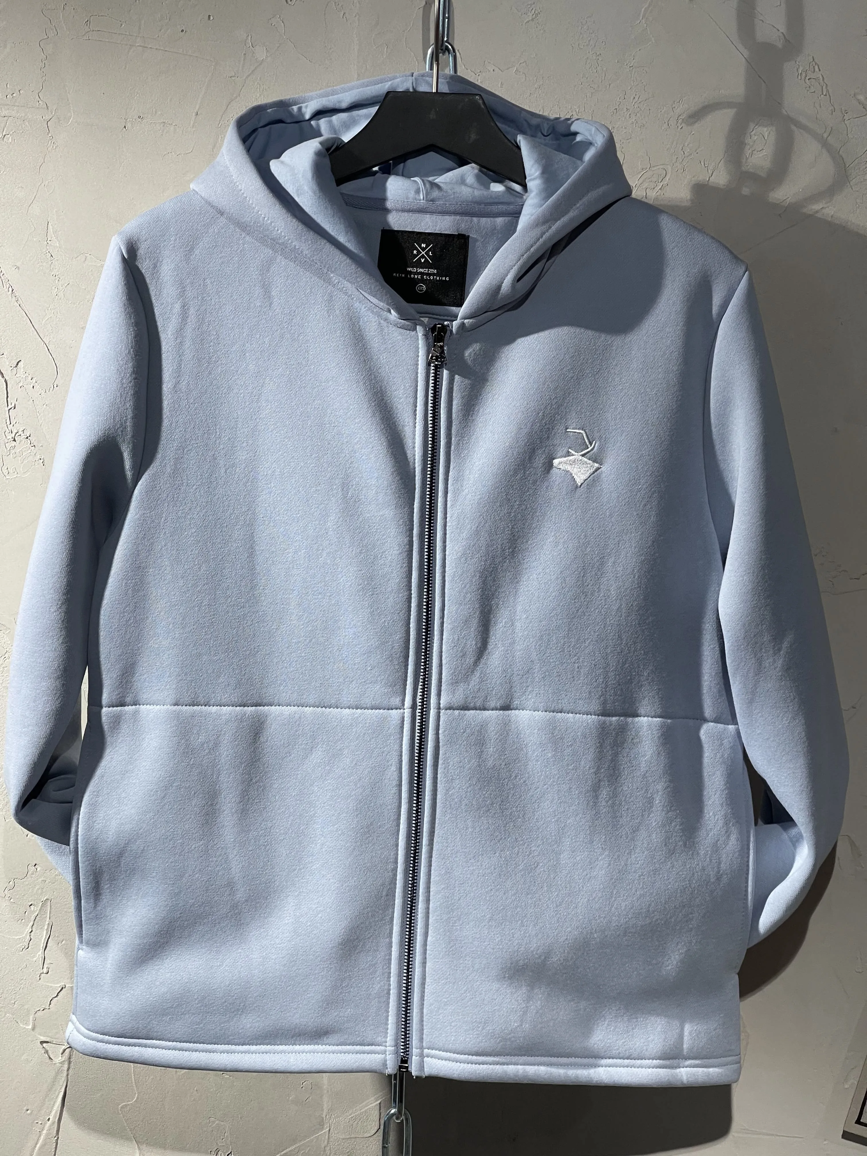 ICON SKY BLUE ZIP-HOODIE