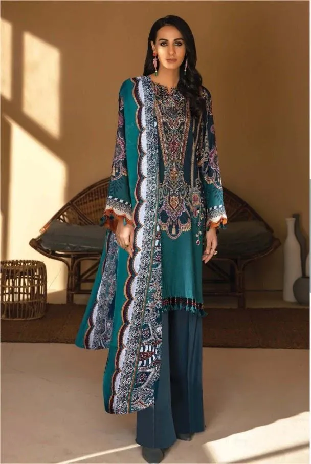 Iris Cotton Pakistani Suits Dress Material for Women