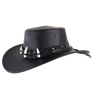 Jacaru Hats Croc Hunter - Brown