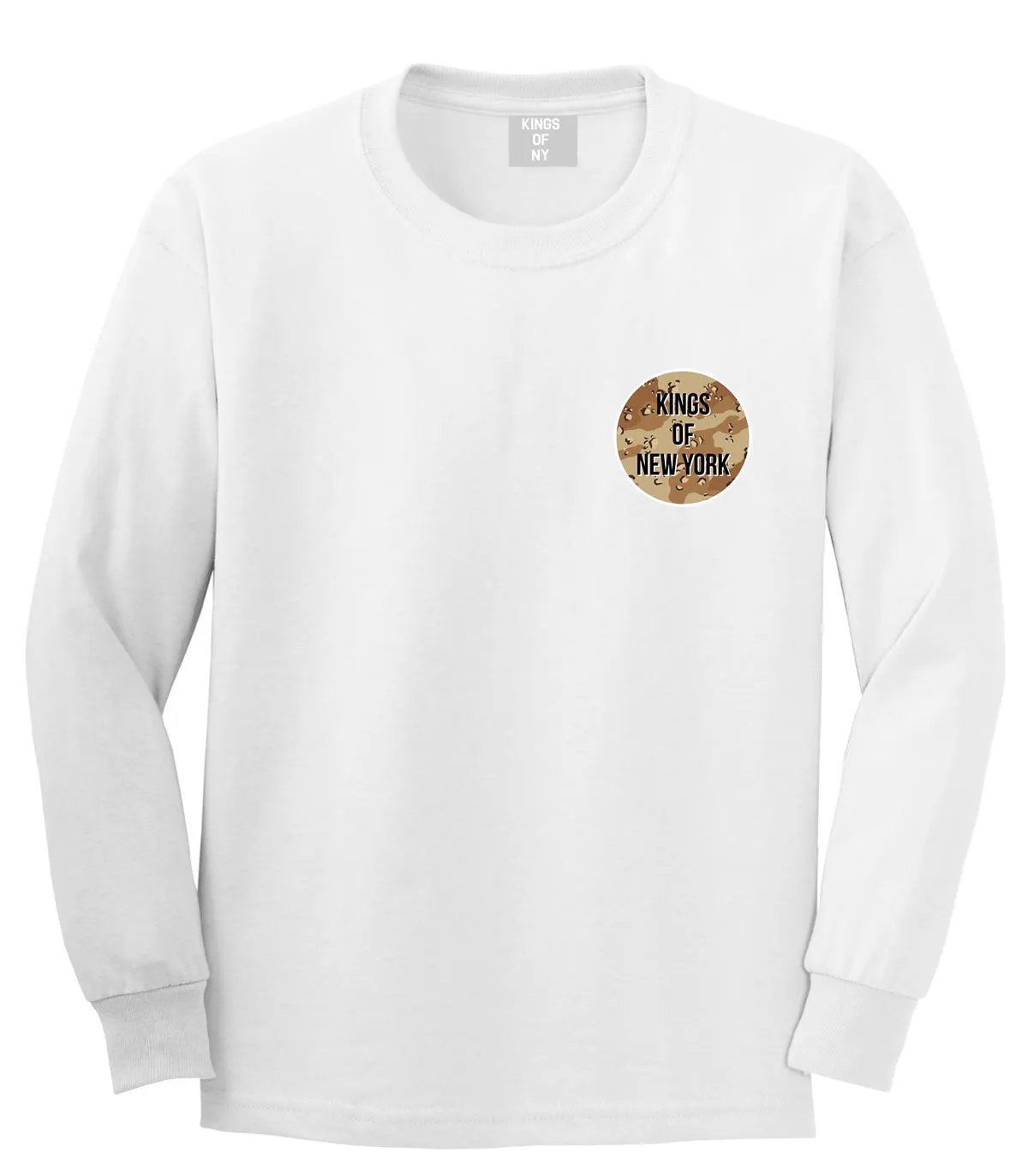 Kings Of NY ARMY Desert Camo Long Sleeve T-Shirt