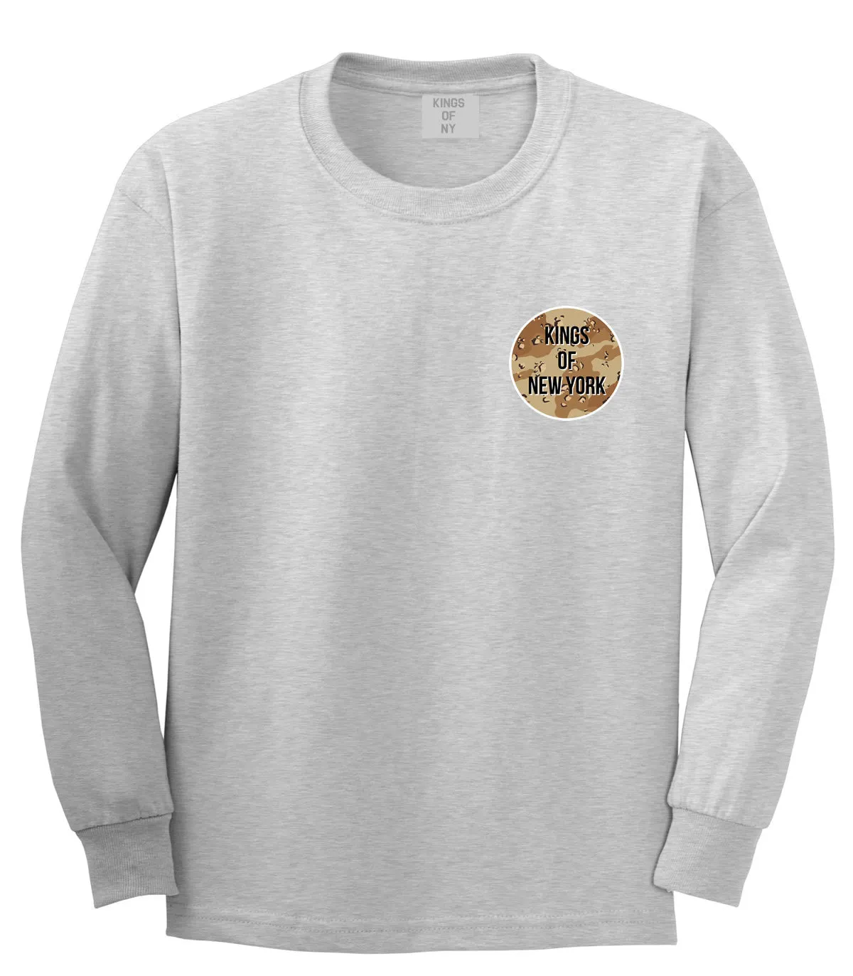 Kings Of NY ARMY Desert Camo Long Sleeve T-Shirt