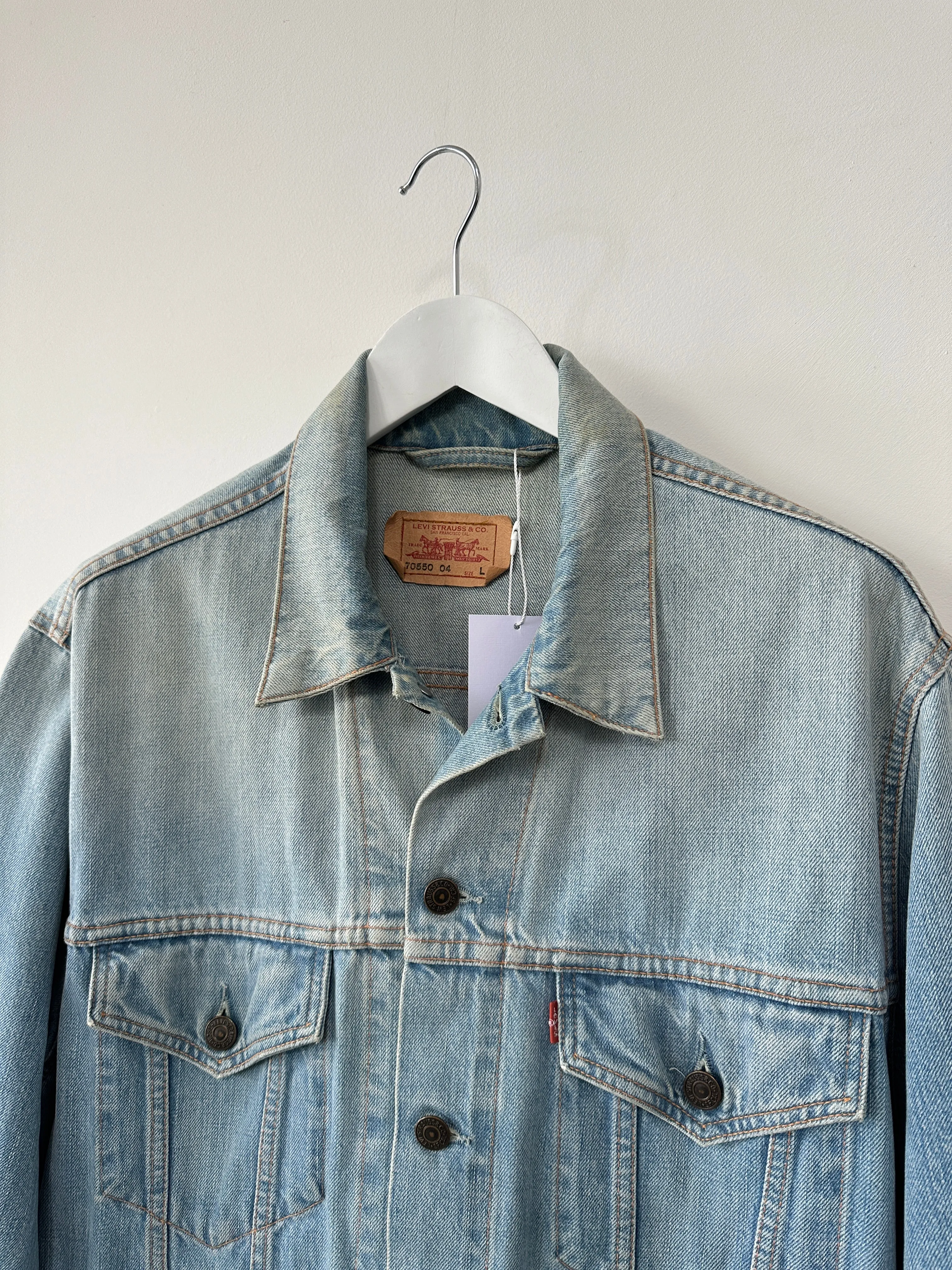 Levi’s Faded Denim Jacket - L