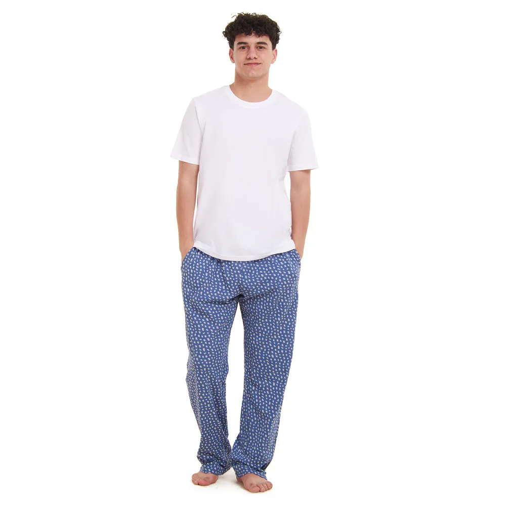 Men summer pajama set  Off White T-shirt   Off White Blocks Pants