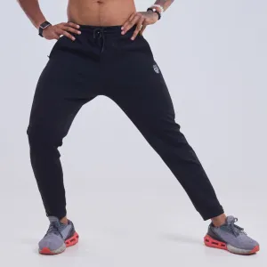 Mens Sports Casual Pant with Zipper Ankle Cuff