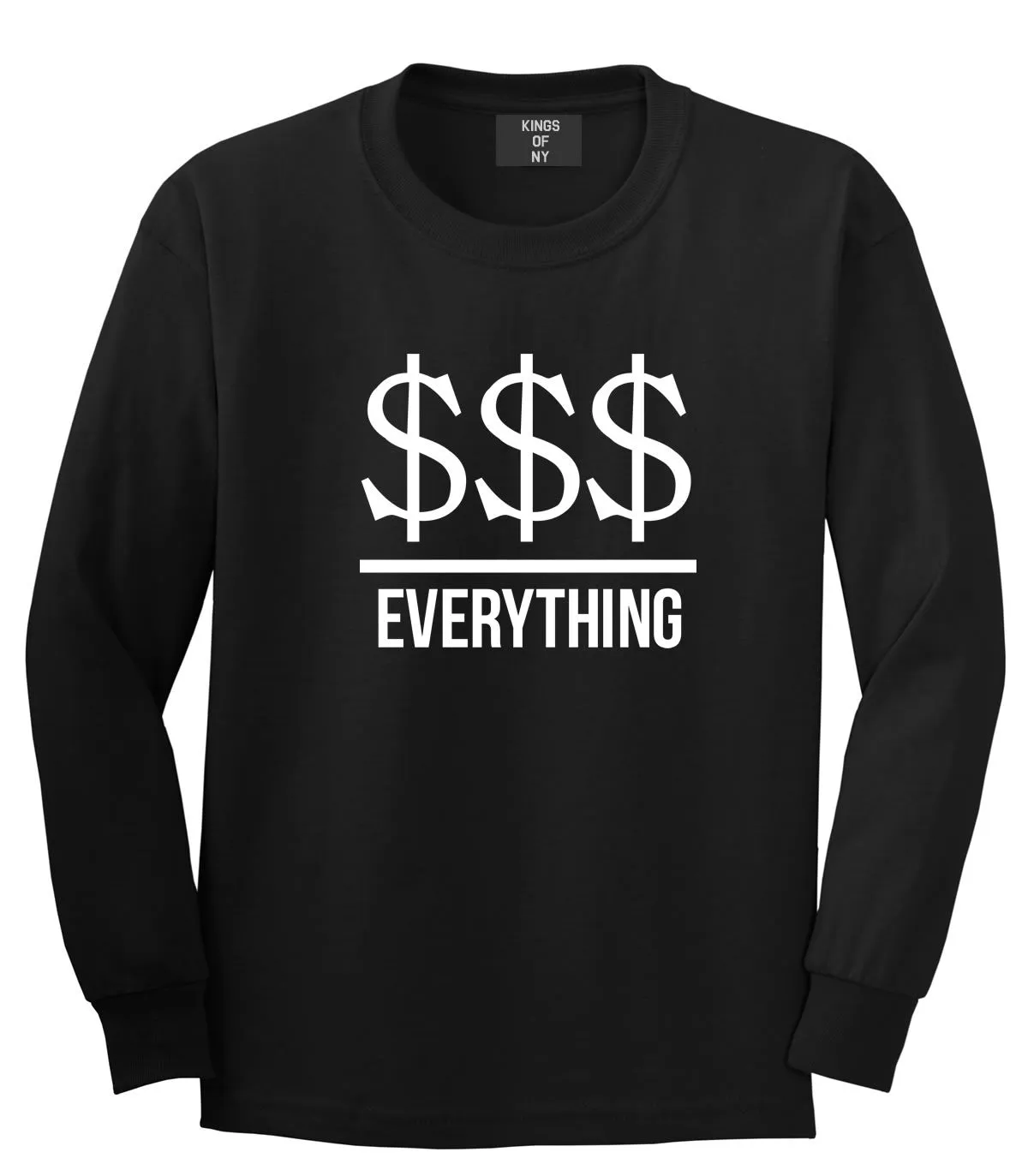 Money Over Everything Long Sleeve T-Shirt