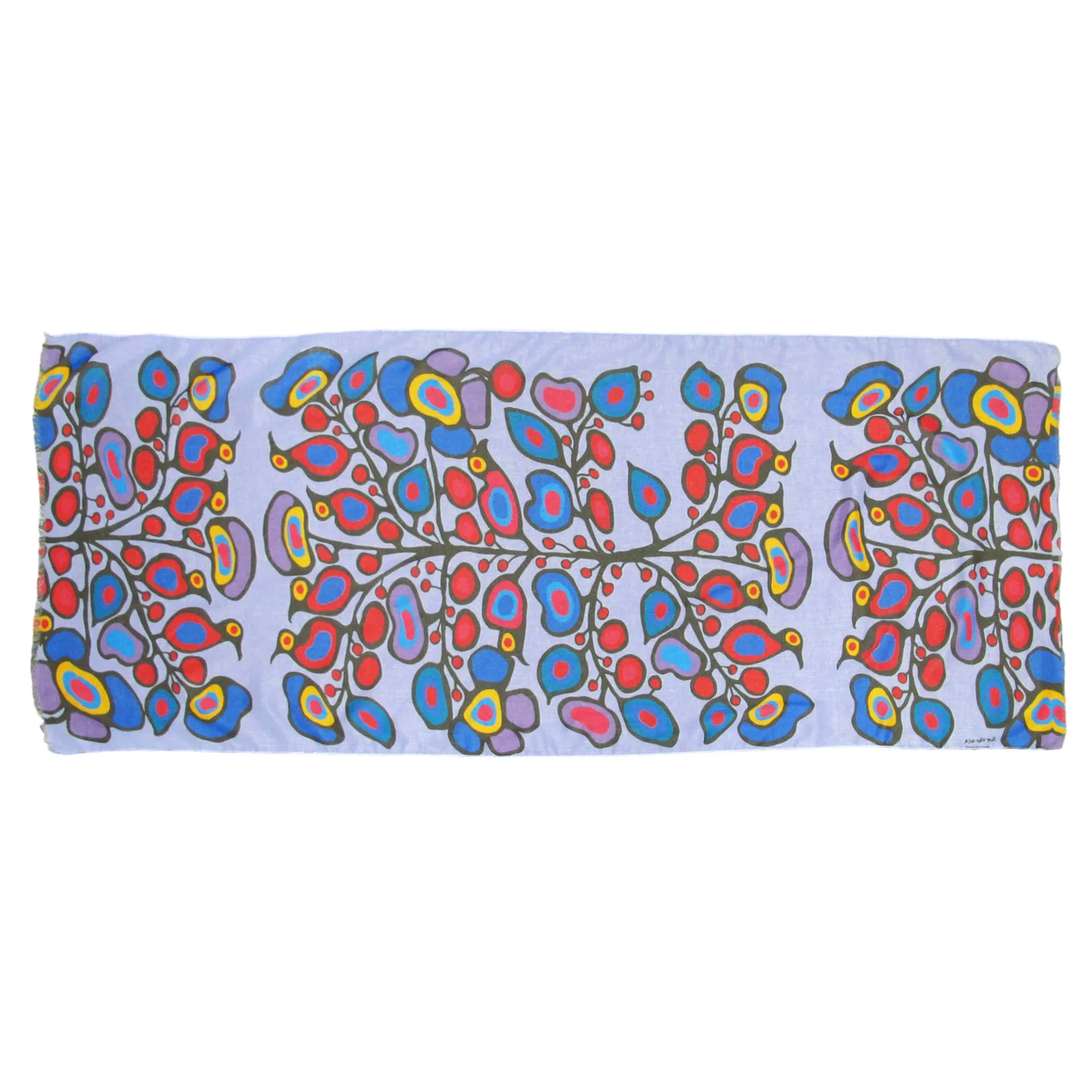 Norval Morrisseau Woodland Floral Eco-Scarf