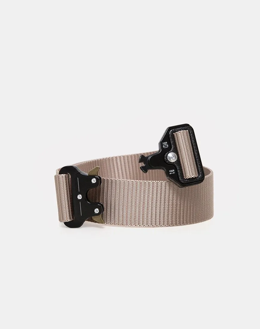 Nylon Belt in Khaki