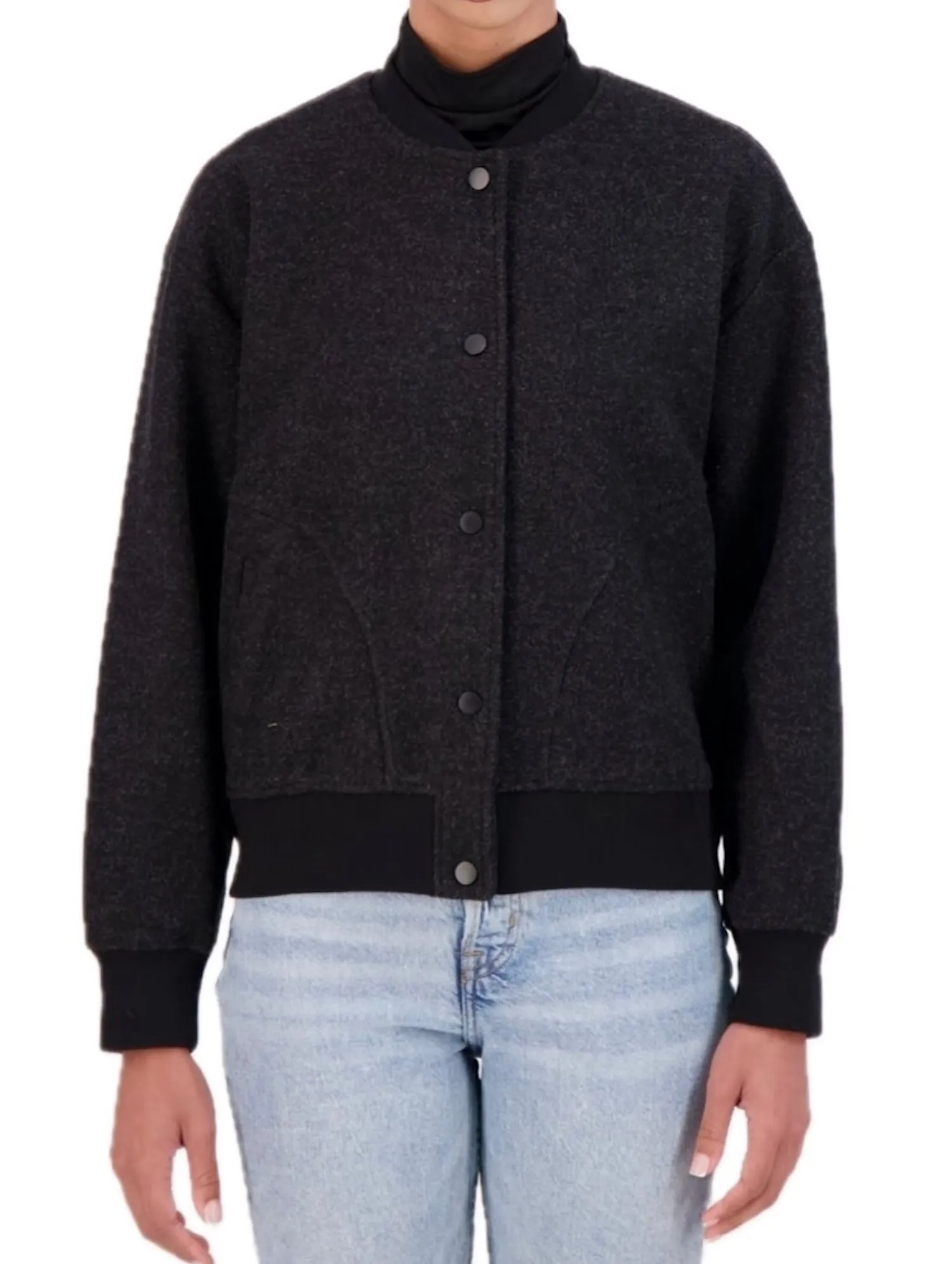 Ookie & Lala Vegan Cashmere bomber jacket