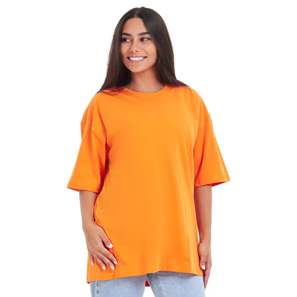 Oversized T-shirt Orange