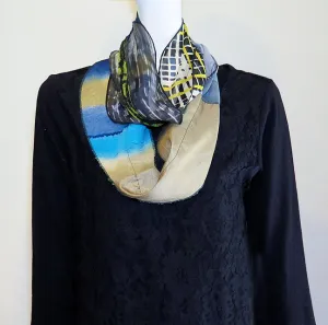 Renata Z - Silk Twister Scarf