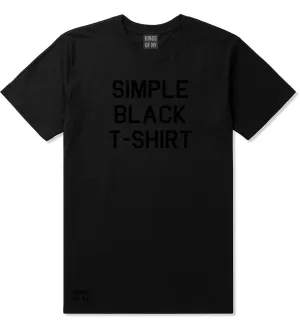 Simple Black T-Shirt