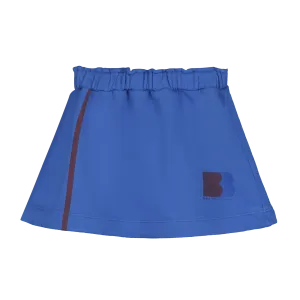 SK02-MINI SKIRT SIDE STRIPE-Fresh blue