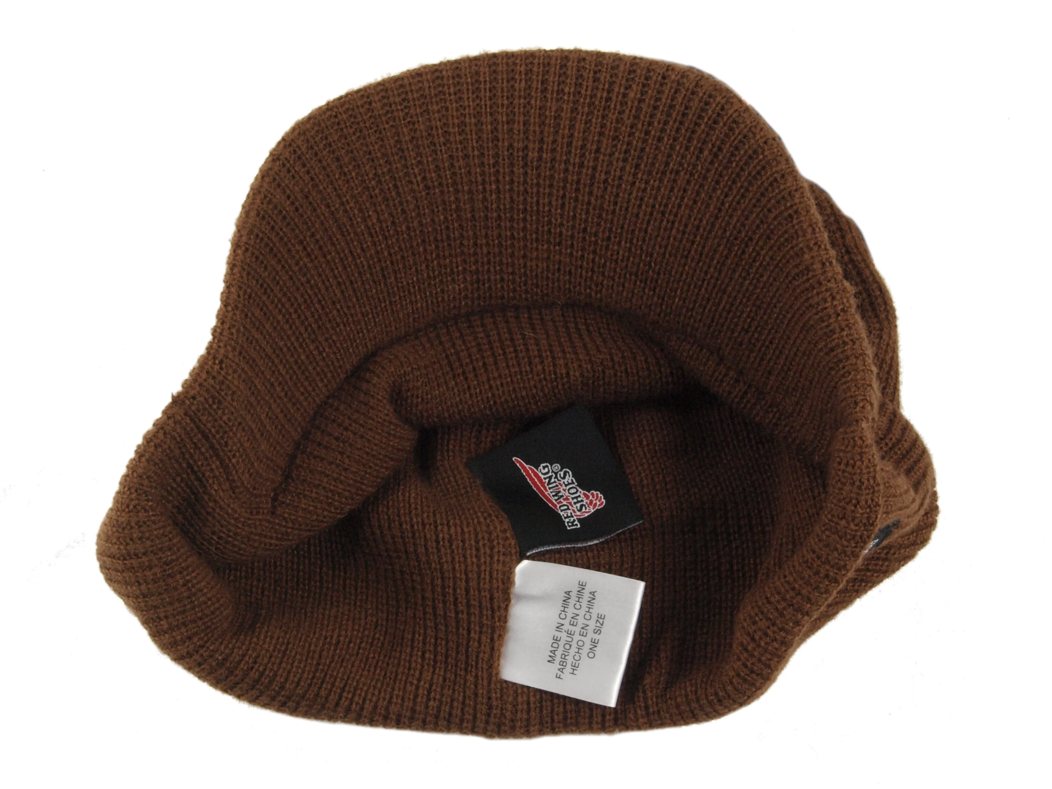 US Brown Ribbed "Radar" Hat - unissued