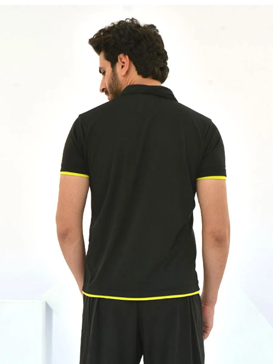 Vapor - T-Shirt - Black / Volt