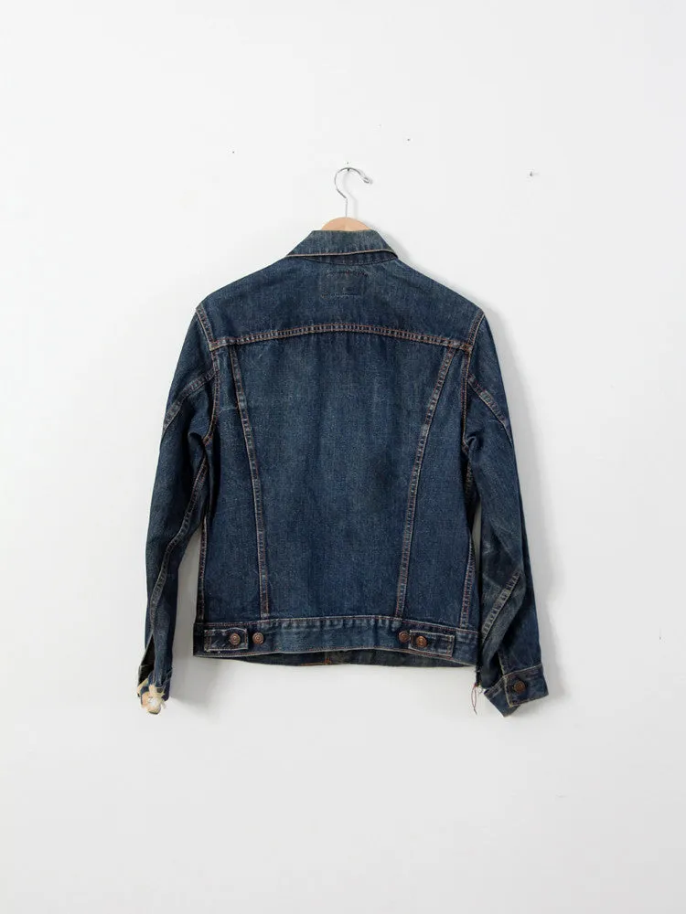 vintage Levi's Big E denim jacket