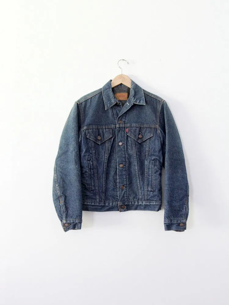 vintage Levi's blanket lined jacket