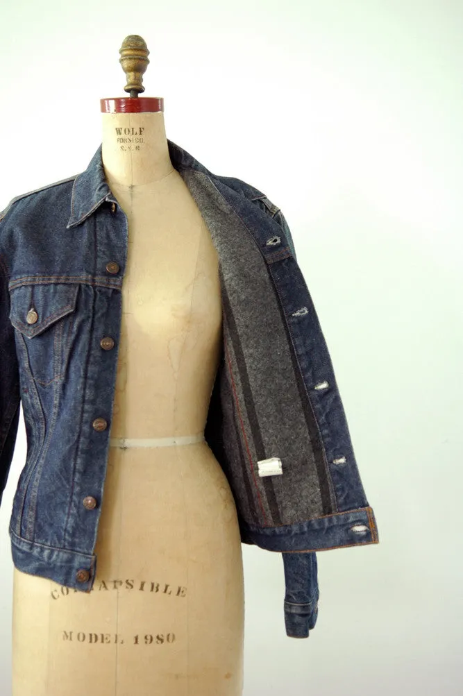 vintage Levi's blanket lined jacket