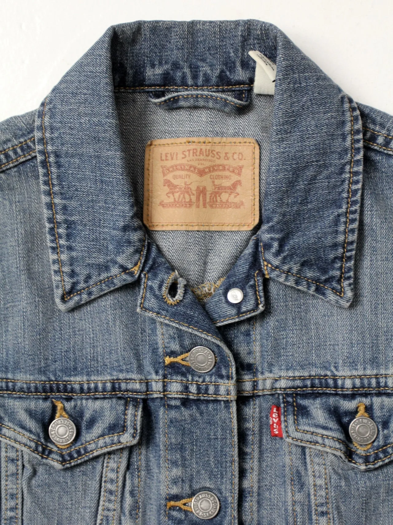 vintage Levis denim vest