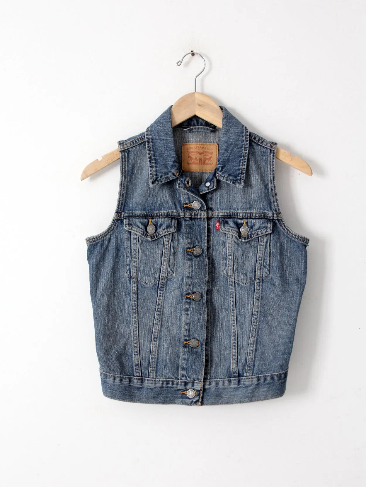 vintage Levis denim vest